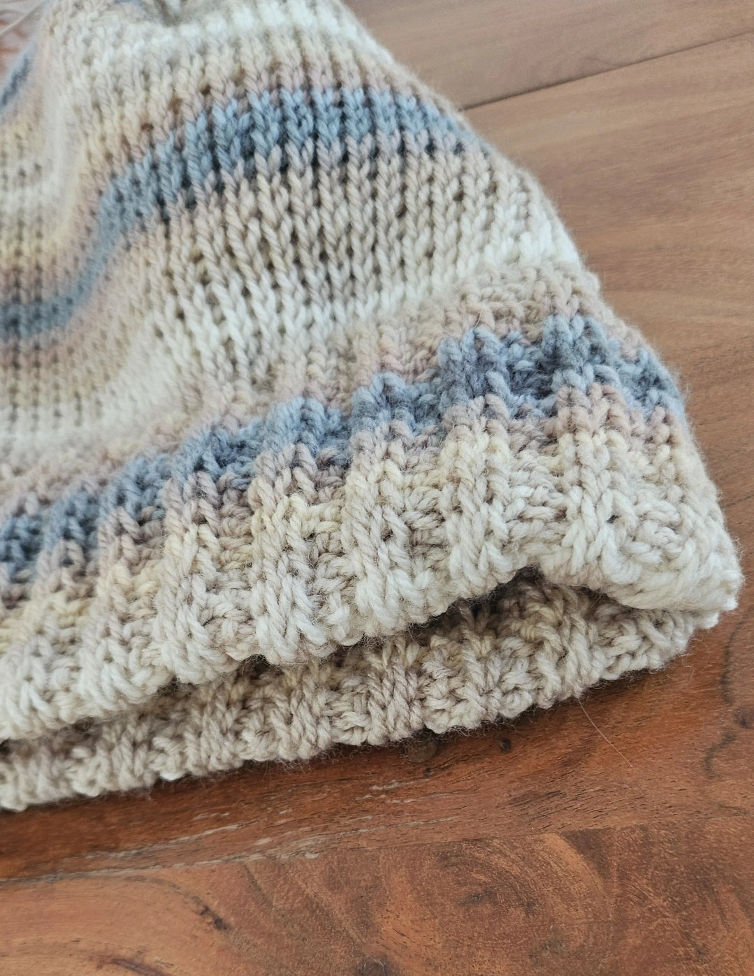 Tuna Tunisian Crocheted Beanie