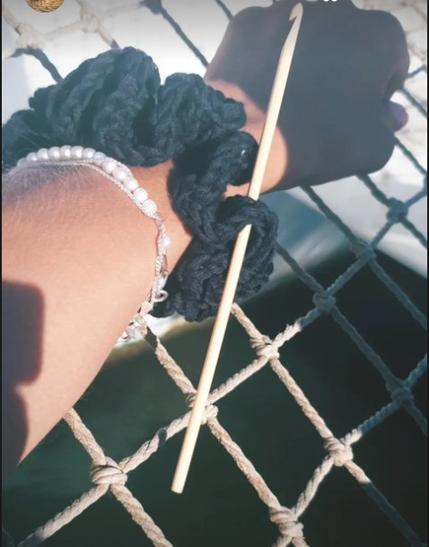 Algarve Scrunchie Hairtie