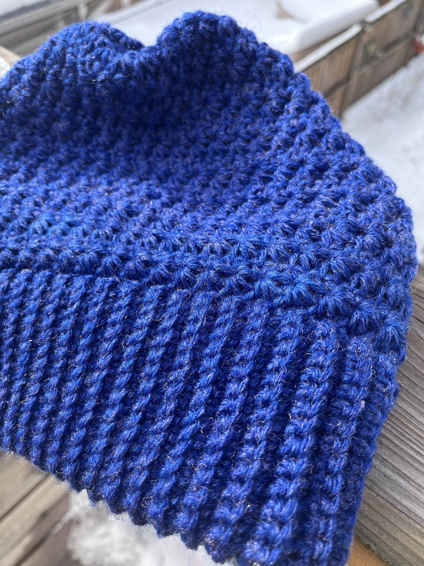 Elsa Star Stitch Beanie