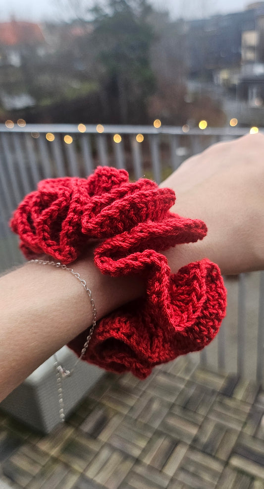 Christmas Red Algarve Scrunchie Hairtie!