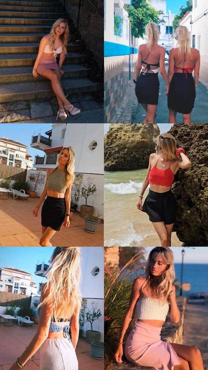 Summer Crochet Wardrobe - Quick-to-make crochet summer tops you want to wear